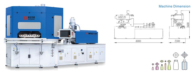 MSZ135-Injection-Blow-Molding-Machine